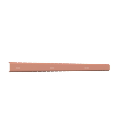 Maskownica grzejnika TERMA MICHELLE, lewa, 1620 mm \ RAL 3012