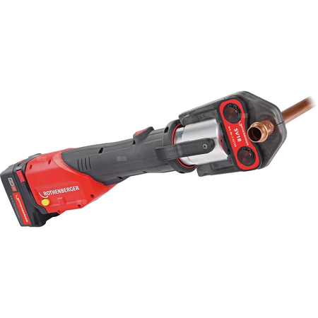 Zaciskarka ROMAX 4000, zestaw szczęk zaciskowych U 16-20-25 mm, akumulator 4.0 Ah/18 V i ładowarka, EU