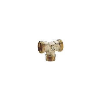 Trójnik GIACOMINI R568R 90' mosiądz 3/4'' x 22 mm x 3/4'' GZ