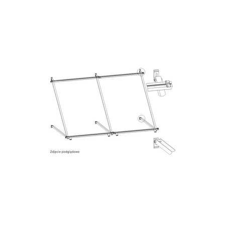 Konstrukcja wisząca KS2600-45-3.E605