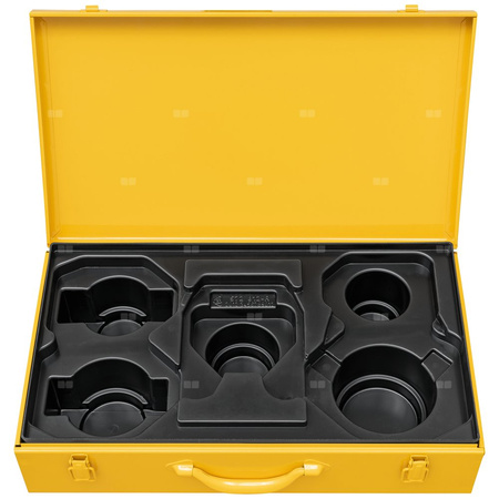 Skrzynka blaszana z wkładką