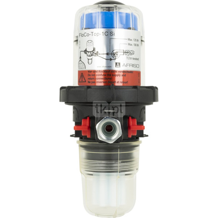 Filtr oleju zintegrowany z odpowietrznikiem FloCo-Top 1C, 2x G3/8", GW G3/8"