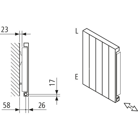 Grzejnik płytowy typ 11 KERMI HVN wym. 1600 x 1330 mm, kolor biały, moc 3000 W