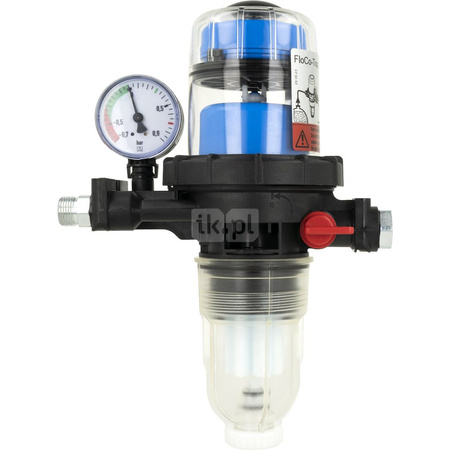 Filtr oleju zintegrowany z odpowietrznikiem FloCo-Top 2CM Si, 2x G3/8", GW G3/8", wkład z tworzywa