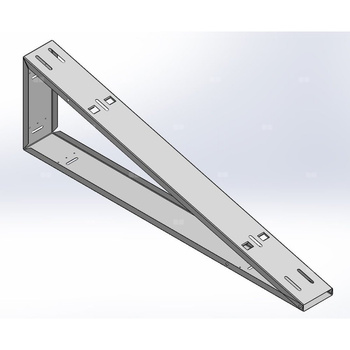 Wspornik trójkątny 15 stopni (rozłożony) L2626 5szt