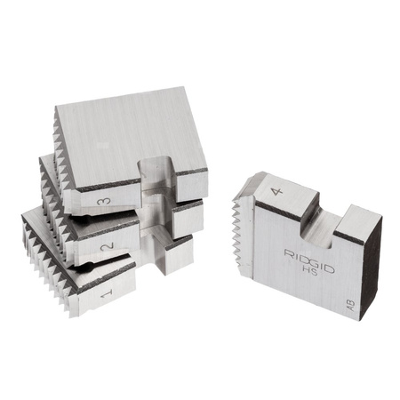 Noże do głowic gwinciarskich 00-R, 11-R, 12-R, 0-R do rur 2'' - 11 1/2'' NPT, stal szybkotnąca prawoskrętna