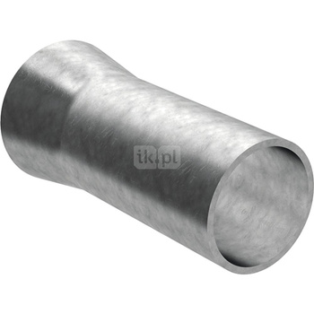 Złączka przejściowa GEBERIT Mapress, stal nierdzewna, 76.1 mm, DN 65 x 76.1 mm (końcówka wciskowa x zaślepka do zgrzewania)