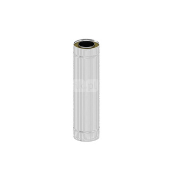 Rura prosta izolowana RICOM ENERGY stal nierdzewna 180, długość 460 mm