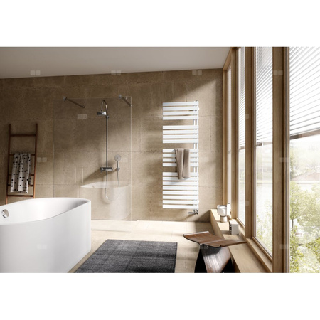 Grzejnik Grzej. Kermi®Credo®Half®flat 1000x450x37, RAL 9016, lewy