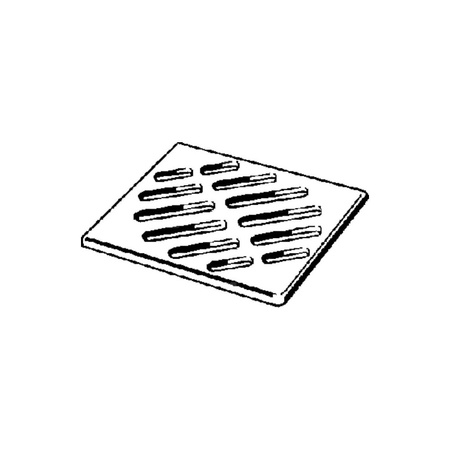Kratka VIEGA 4951 kwadratowa ze stalowai nierdzewnej 143x143mm do wpustu
