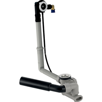 Zestaw odpływowo-przelewowy do baterii podtynkowej Geberit, d52, długość 26 cm: d=40/50mm