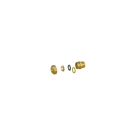 Złącze GIACOMINI R180M, mosiądz, 1/2'' x 12mm (GZ x zacisk)