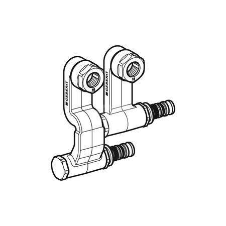 Śrubunki przyłączeniowe Geberit do Eurokonus