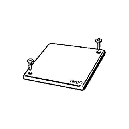 Szablon montażowy ścienny VIEGA 493311 stal (ocynk galwaniczny/elektrolityczny), wym. 94 mm x 5 mm