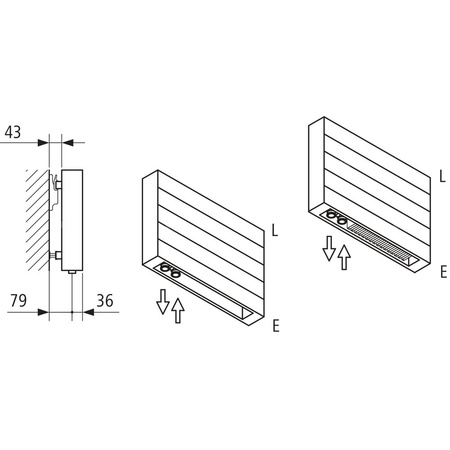 Ściana grzewcza Kermi Heizwand HHN Typ20 BH910x72x1900mm QN2649, weiß, 6bar, m. Abd, AB 12