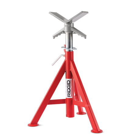 Stojak niski z głowicą V VJ-98 20"-38" do rur o średnicy maks. 12" (300 mm)
