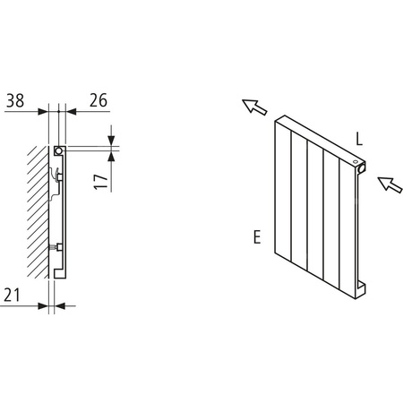 Grzejnik płytowy typ 10 KERMI HVN wym. 2000 x 1400 mm, kolor biały, moc 2663 W