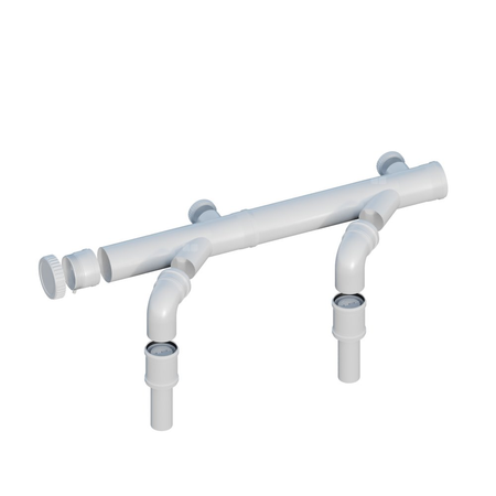 System kaskadowy PP - pakiet na 2 kotły DN160/80mm