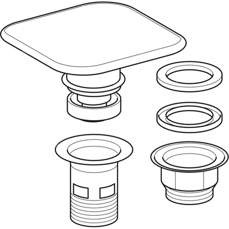 Pokrywa odpływu Geberit do umywalki