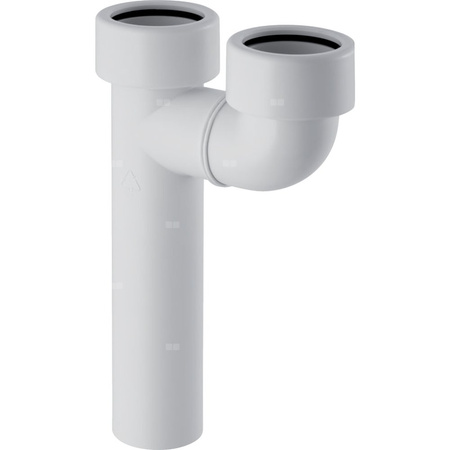 Trójnik dwuczęściowy 90 st. d40/d40, Szary granit