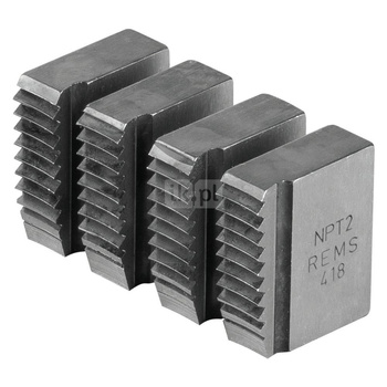 Noże gwintujące NPT 2, Zestaw