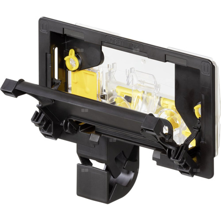 Pojemnik VIEGA 86541 do podwieszanej miski WC tworzywo sztuczne 130 x 220, szary