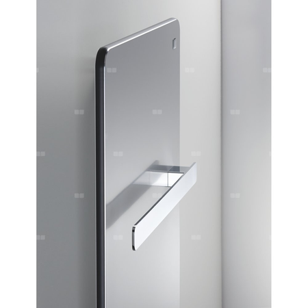 Grzejnik Zehnder Vitalo Bar VIP-160-040, kolor biały (RAL 9016), typ złącza Code S034, kształtka zaciskowa-zest. dwóch muf redukcyjnych, konsole ścienne towel radiator, ilość zest. naściennych 4