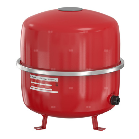 Naczynie wzbiorcze stojące FLAMCO MEIBES Flexcon Premium, pojemność 80 l 2.5-, 6 bar / 120'C fi1'', kolor czerwony, do instalacji chłodn.C.O.