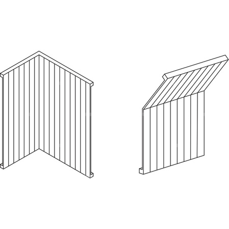 Grzejnik płytowy typ 22 KERMI HVN wym. 600 x 1120 mm, kolor biały, moc 1812 W