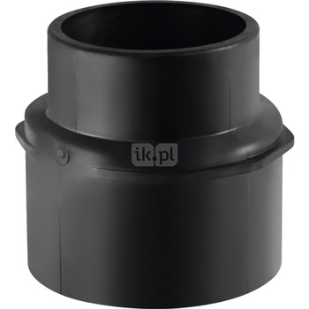 Zwężka symetryczna GEBERIT Silent-db20 redukcja, PE / polietylen, 110 mm, DN 100 x 75 mm x DN 70 (króciec)