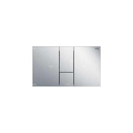 Przycisk do WC ekspozycyjny Prevista Visign for Style 24 nr wzoru 8614.19 płytka maskująca: tworzywo szt. chrom. klawisz: tworzywo szt. chrom.