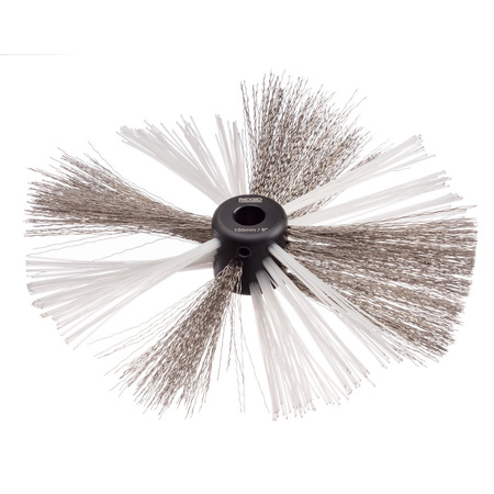 Akcesoria maszyny FlexShaft®: Szczotka nylonowo-stalowa 6" (155 mm) do przewodu 3/8" (10 mm) 