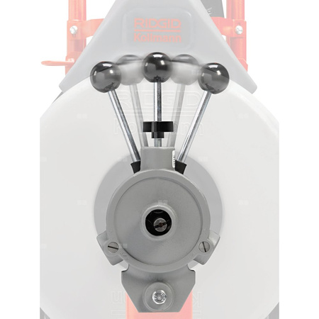 Maszyna bębnowa K-750 z C-75, 230 V, z rękawicami RIDGID z PCW do czyszczenia odpływów, systemem AUTOFEED, standardowym zestawem narzędzi 3⁄4" (20 mm) i sprężyną C–75, 75' (23 m) × 3⁄4" (20 mm)