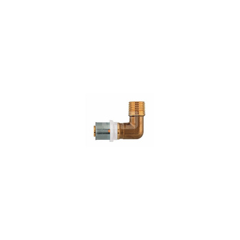 Kolano HERZ, 20x2 x 1/2'' (zacisk x GZ)