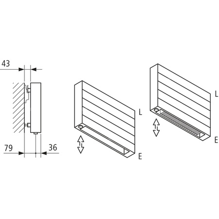Grzejnik płytowy typ 21 KERMI V-HHV QN1179(R), z osłoną wym. 840 x 800 mm, kolor biały, moc 1179 W