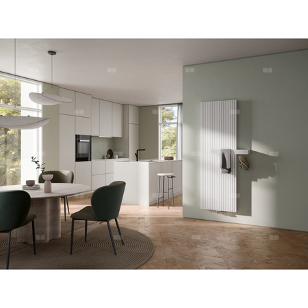 Grzejnik dekoracyjny Kermi®Carré® CPHN2-RO 295x600x86, 377W, podł. 86, RAL 9016 SG