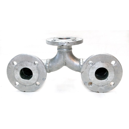 Kształtka rozgałęźna stal, przył. DN 50 dł.478mm szer.208mm WILO