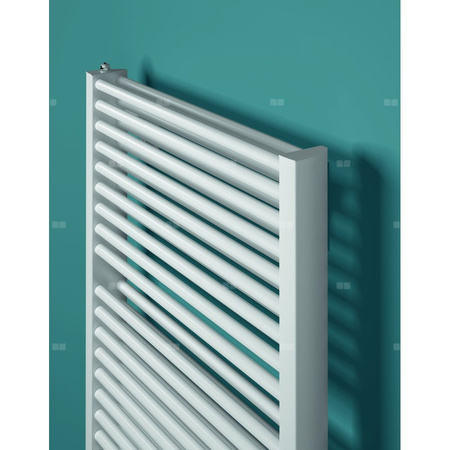 Grzejnik drabinkowy KERMI Duett-E, wym. 1796 x 784 mm, kolor biały, moc 1125W