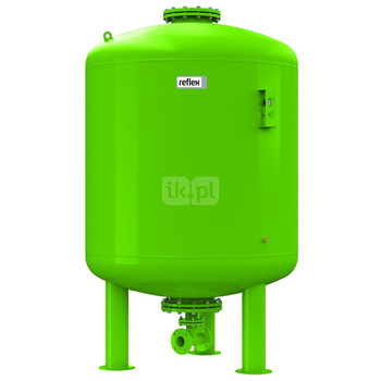 Naczynie wzbiorcze REFLEX DT 3000, pojemność 3000 l, 16 bar / 70'C, kolor zielony, do instalacji C.W.U.