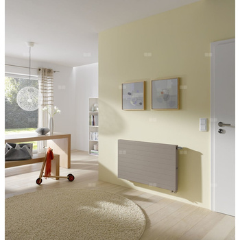 Kermi® Line-V Typ10 wys755x63x1205mm biały, 10 bar, zaworowy prawy, bez osłony