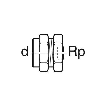 O-Ring gumowy GEBERIT Mapress 20 mm, kolor czarny