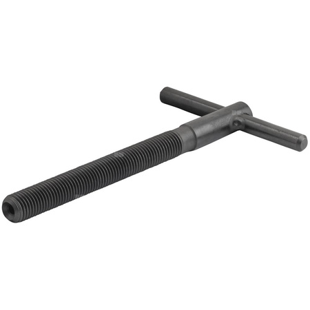 Wrzeciono zacisku zmontowane