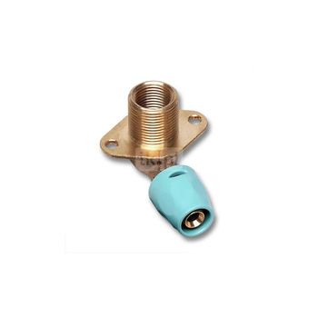 Kolano 90' SANHA 3fit Push dwuczęściowy, Cu, 16 mm x 1/2'' (zw x GZ), (głębokość: 35 mm)