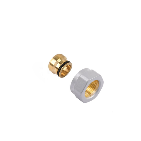 Adapter na miedź SC, GW M22x1,5-fi15, Satyna, (602500002.02)
