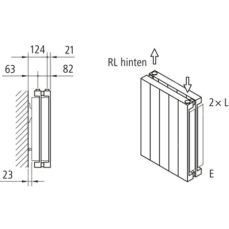 Grzejnik płytowy typ 22 KERMI HVN wym. 1200 x 1680 mm, kolor biały, moc 4717 W