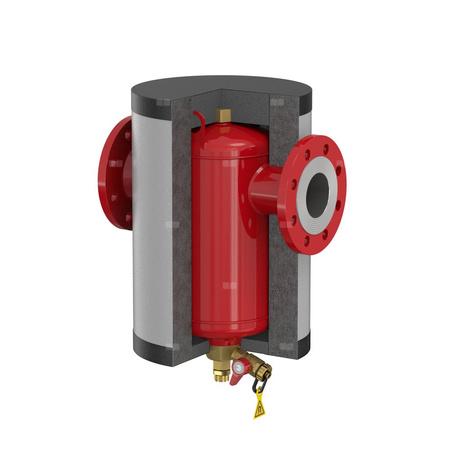 Płaszcz izolacyjny FLAMCO MEIBES Clean IsoPlus 200, fi 560 mm, wysokość 965 mm do separatora