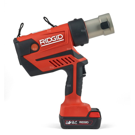 Zaciskarka RIDGID RP 350-B (akumulator litowo-jonowy) 12–108mm 18V + walizka + ładowarka + dodatkowy akumulator + szczęki TH16-20-26