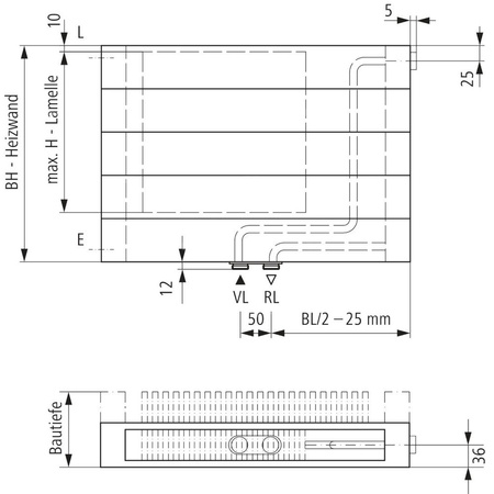Grzejnik płytowy typ 22 KERMI V-HHV wym. 770 x 1500 mm, kolor biały, moc 2915 W