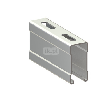 Szyna montażowa NICZUK OGSZMI, gr. 2.5 mm, dł. 4000 mm, stal nierdzewna (ocynk ogniowy)