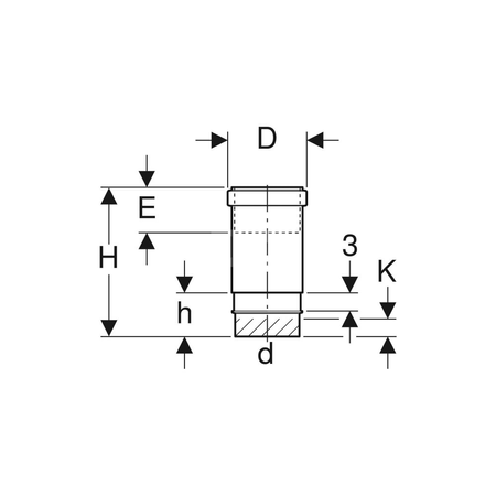 Zaślepka kolana odpływowego